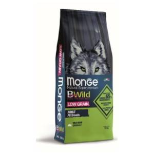 MONGE Bwild all breeds low grain meso vepra 12kg