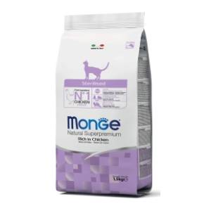 MONGE Sterilised hrana za mačke piletina 1,5kg