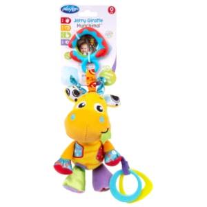 Plišana igračka štipaljka Žirafa PLAYGRO