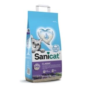 SANICAT Classic lavanda sanilove posip za mačke 8l