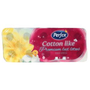 Toalet papir PERFEX cotton like lotus 3sloja 10kom