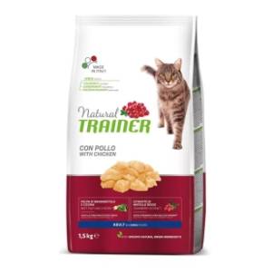 NATURAL TRAINER Adult hrana za mačke piletina 1,5kg