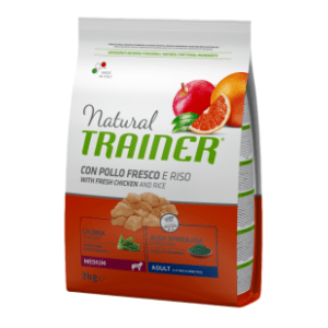 NATURAL TRAINER Adult hrana za pse piletina i pirinač 3kg