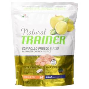 NATURAL TRAINER Adult small&toy piletina i pirinač 800g