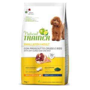 NATURAL TRAINER Small&toy hrana za pse šunka i pirinač 7kg