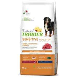 NATURAL TRAINER Sensitive midium maxi za pse bez glutena 12kg