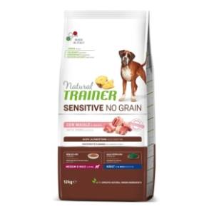 NATURAL TRAINER Sensitive hrana za pse bez glutena pork 12kg
