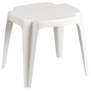 Baštenska stolica IPAE-PROGARDEN Calypso solid bela