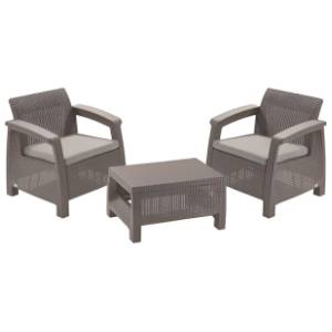 Baštenski set KETER Corfu weekend CU 227630 kapućino