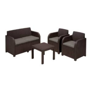 Baštenski set KETER Georgia CU 216741 braon
