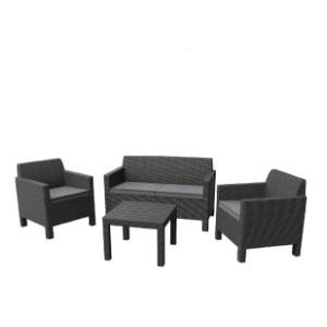 Baštenski set KETER Orlando CU 226515 grafit