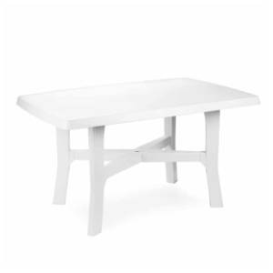 Baštenski sto GREEN BAY Rodano beli 138 x 88 x 72 cm