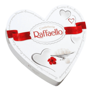 Bombonjera FERRERO Raffaello cuore 140g
