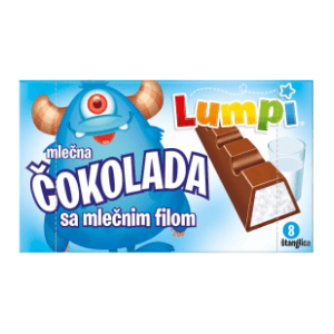 Čokolada LUMPI mlečna 100g