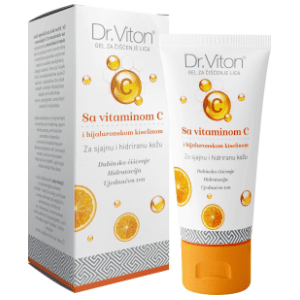 DR.VITON gel za čišćenje lica vitamin C i hijaluron 100ml