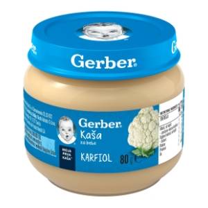 GERBER kašica karfiol 80g