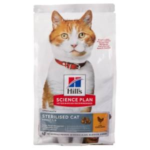 HILL'S Science Plan hrana za sterilisane mačke piletina 1,5kg
