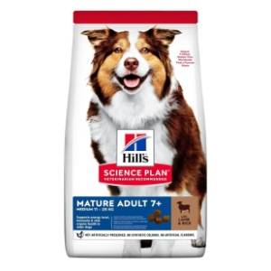 HILL'S Science Plan mature adult medium jagnjetina i pirinač 2,5kg