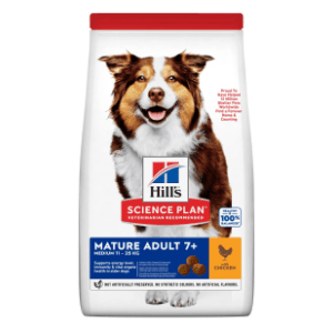 HILL'S Science Plan mature adult 7+ medium piletina 2,5kg