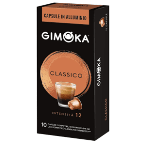 Kapsule GIMOKA Classico in alluminio 10kom