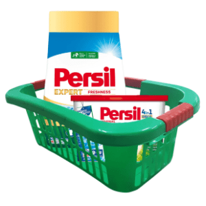 PERSIL DISCS kapsule 26kom i deterdžent 36 pranja + korpa