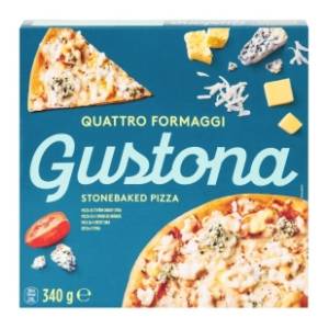Pica GUSTONA 4 vrste sira 340g