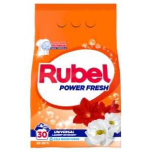 RUBEL Power fresh deterdžent za veš 30 pranja (2,25kg)