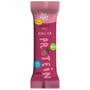 Štanglica PROTEIN True story malina 40g