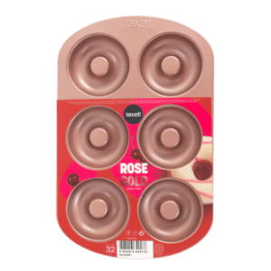 TEXELL modla za krofne 6 rupa Rose Gold TPRG-K321