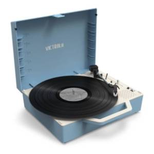 VICTROLA VSC-725SB-LB Re-Spin Light Blue gramofon