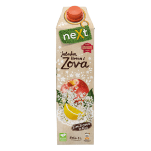 Voćni sok NEXT jabuka limun zova 1l