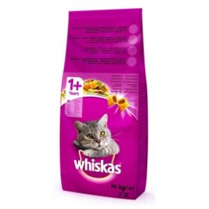 WHISKAS Adult briketi za mačke piletina 14kg