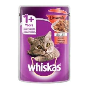 WHISKAS Casserole hrana za mačke govedina u želeu 85g