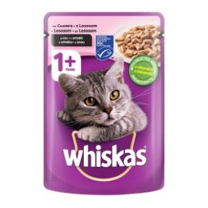 WHISKAS hrana za mačke losos 100g
