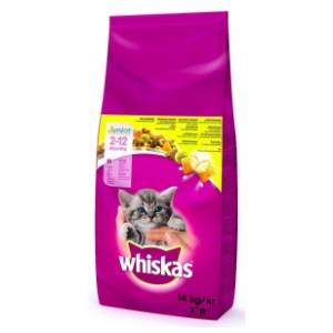 WHISKAS Junior briketi za mačke piletina 14kg