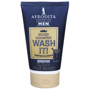 AFRODITA Men sensitive šampon za bradu i brkove 125ml