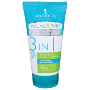 AFRODITA Young and pure 3u1 gel piling i maska za lice 150ml