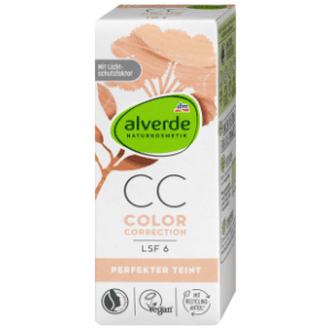 ALVERDE Color correction CC krema za lice SPF6 50ml