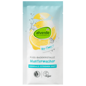 ALVERDE kupka za stopala morska so i limun 40g