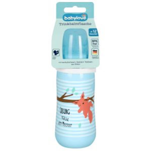 BABYLOVE flašica sa slamčicom 330ml 1kom (više vrsta)
