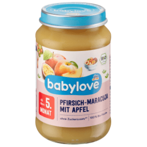 BABYLOVE kašica breskva marakuja sa jabukom 190g