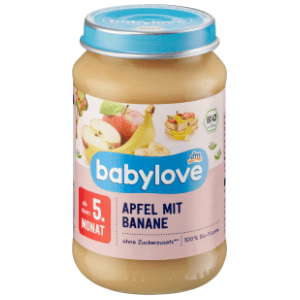 BABYLOVE kašica jabuka banana 190g