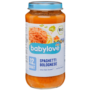 BABYLOVE kašica špagete bolonjeze 250g