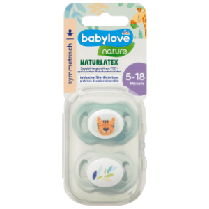 BABYLOVE Nature laža simetrična Naturlatex (5-18m) 2kom
