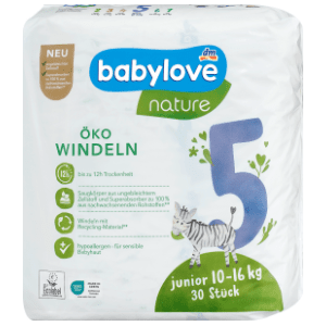 BABYLOVE pelene nature 5 junior 30kom