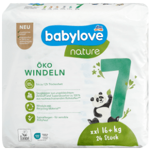 BABYLOVE pelene nature 7 XXL 24kom