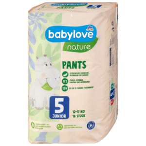 BABYLOVE pelene pants nature 5 junior 18kom