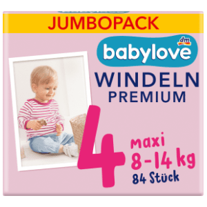 BABYLOVE pelene premium JP 4 maxi 84kom