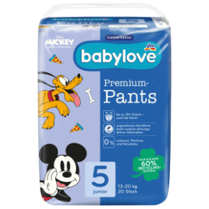 BABYLOVE pelene premium pants 5 junior 20kom