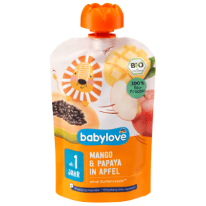 BABYLOVE voćna kašica mango papaja u jabuci 100g